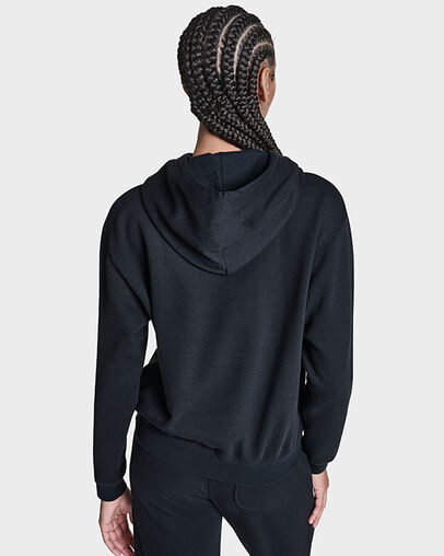 Chuck Taylor Patch Pullover Hoodie Converse Black, Full Body View