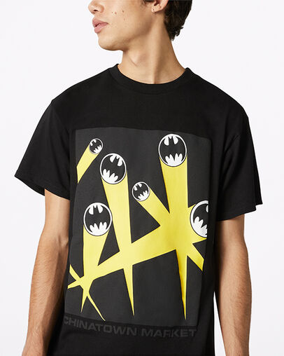 Converse x Batman x Chinatown Market Short Sleeve Black