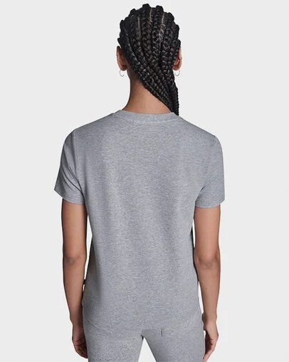 Chuck Taylor Patch T-Shirt Vintage Grey Heather, Detail View