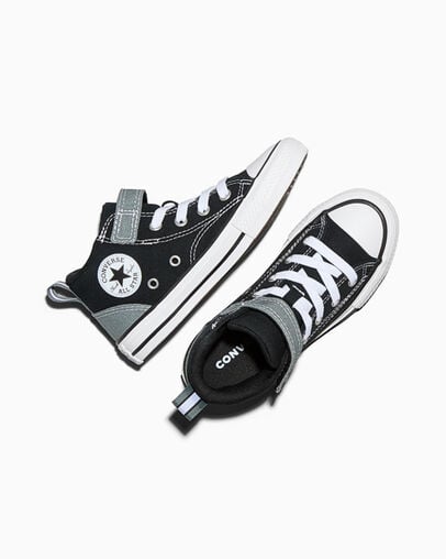 Chuck Taylor All Star Malden Street Easy On Black/Mineral Brew Grey/White, Angled View