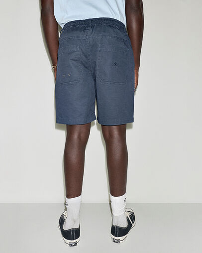 Harbor Relaxed Shorts Converse Navy, Detail View