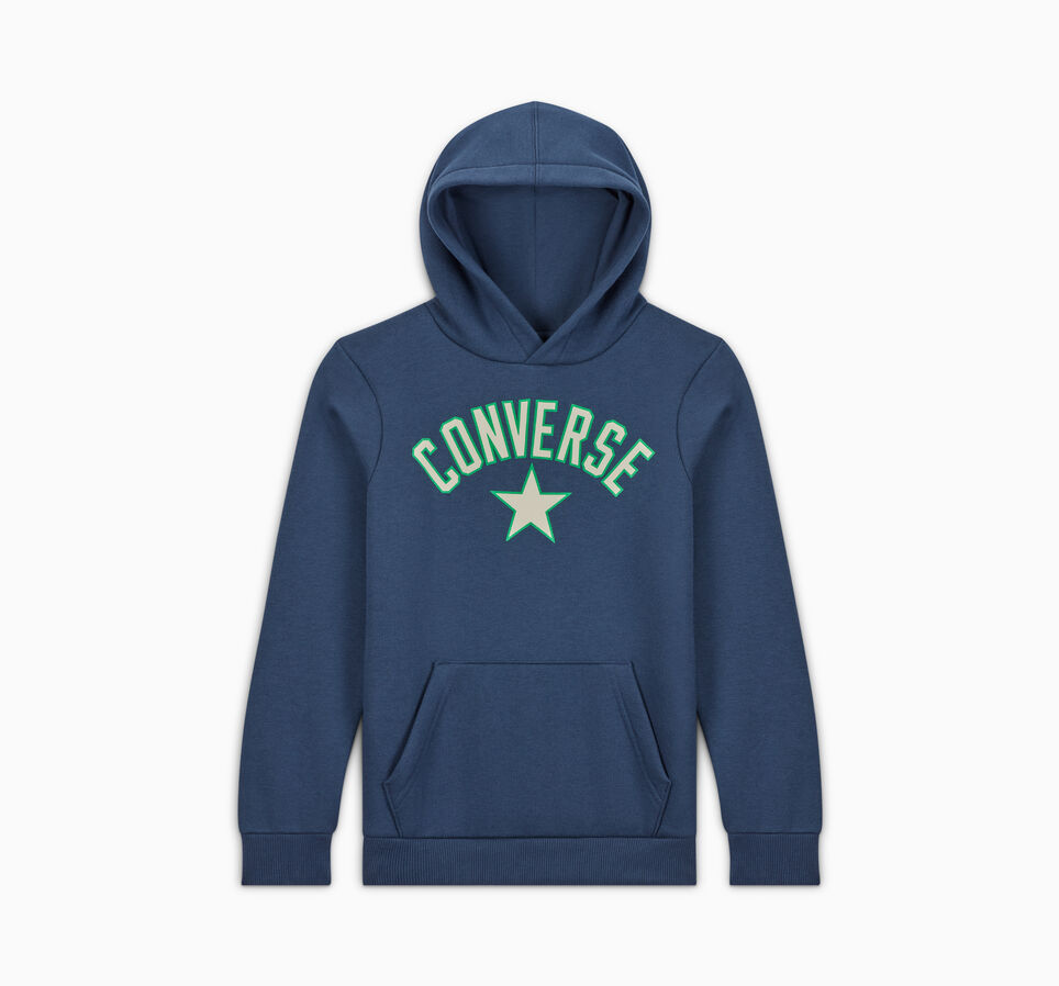 Arched Logo Hoodie Converse Navy