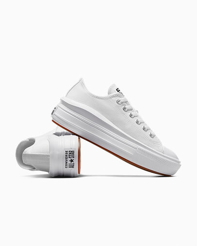 Chuck Taylor All Star Move Canvas Platform White/White/White