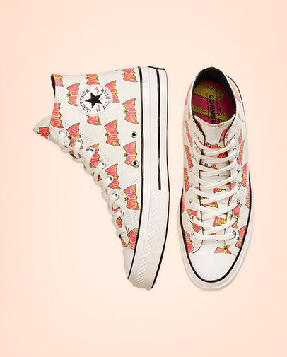Converse x Batman Chuck 70 Egret/Pink/Black