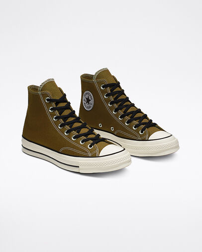Vintage Canvas Chuck 70 Surplus Olive/Black/Egret