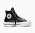 Chuck Taylor All Star Leather Platform Black/Black/White