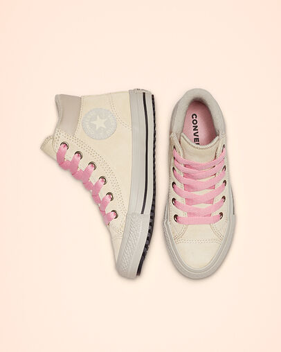 Chuck Taylor All Star PC Boot High Top Natural Ivory/Coastal Pink