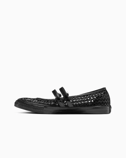 Chuck Taylor All Star Dainty Mary Jane Knit Black/Total Eclipse/Black, Inner Side View