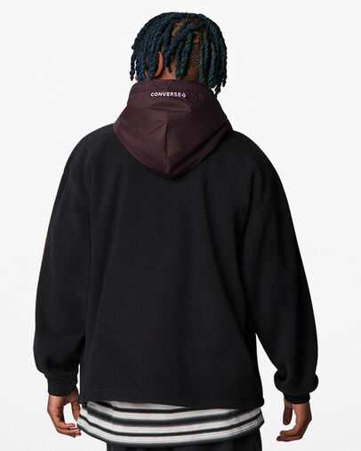 Counter Climate Pullover Hoodie Black, Back View