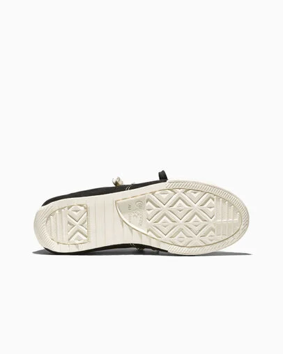 Chuck Taylor Lo Black/Black/Egret, Outsole View