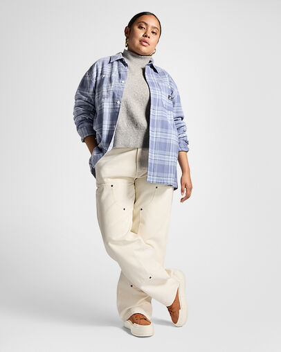 Converse Cruise Suede Warm Tan/Egret/Egret, On Foot Shot 1