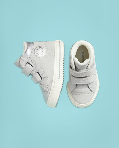 Hook and Loop Chuck Taylor All Star PC Boot Ash Grey/Pure Silver/Egret