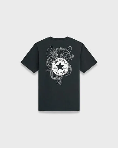 Converse x Dragon Ball Z Shenron T-Shirt Converse Black, Back View