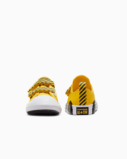 Chuck Taylor All Star Construction Truck Easy-On Amarillo/Black/White, Heel View