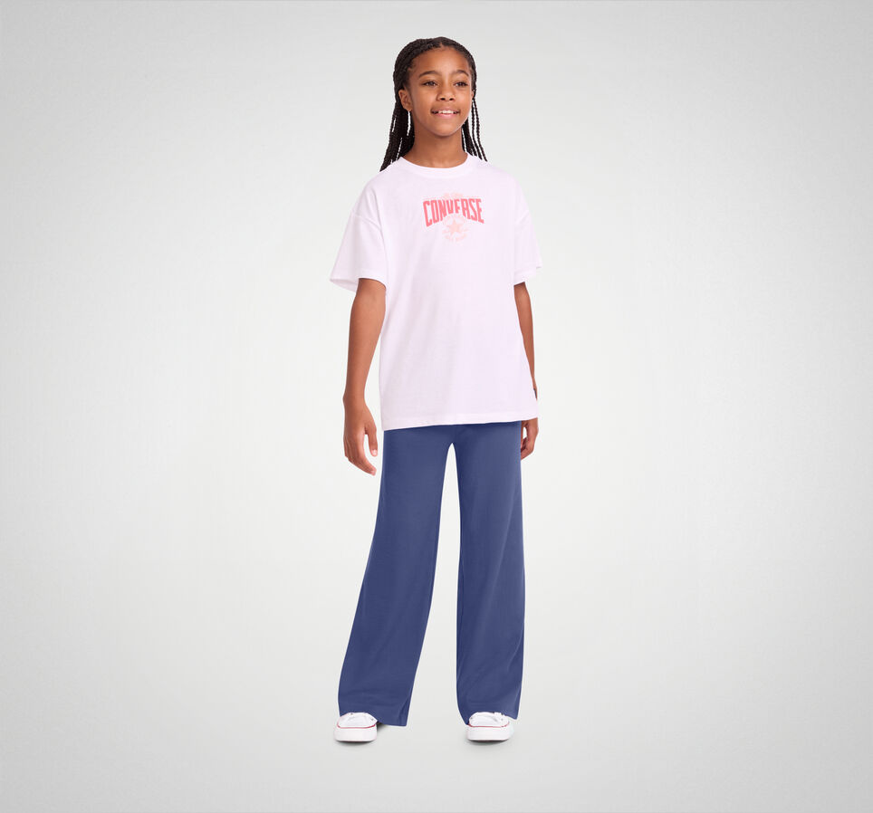 Chuck Taylor Patch Ribbed Foldover Pants Indigo Storm