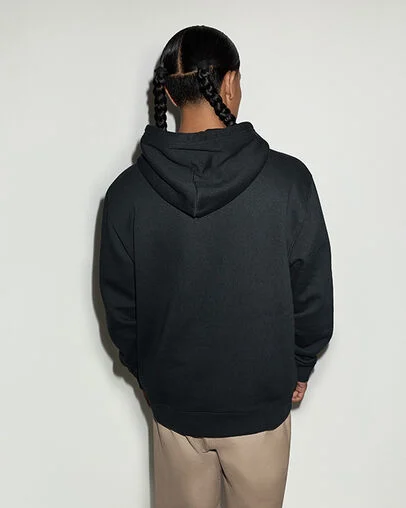 Chuck Taylor Patch Pullover Hoodie Converse Black, Full Body View