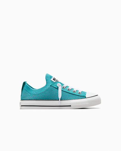 Chuck Taylor All Star Knit Easy-On Ocean Drip/White/Black, Outer Side View