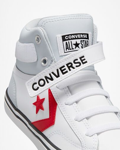 Pro Blaze Strap Retro Sport Block White/Ghosted/Red, Detail Angle View