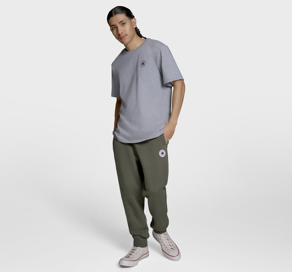 Chuck Taylor All Star Patch T-Shirt Vintage Grey Heather