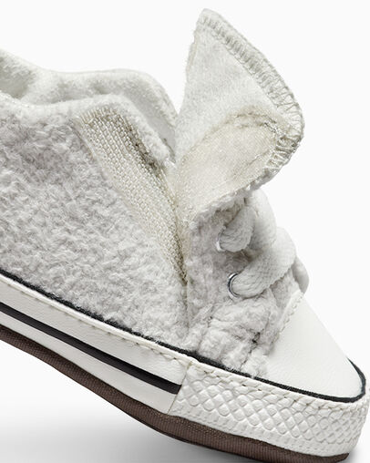 Chuck Taylor All Star Cribster Easy On Sherpa Beach Stone/White/Black, Detail Angle View