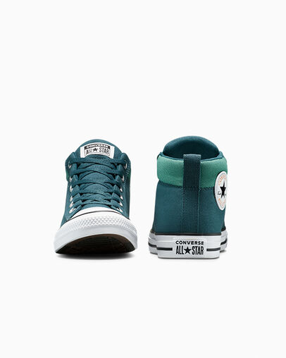 Chuck Taylor All Star Street Utility Deep Sleep/Algae Coast, Heel View