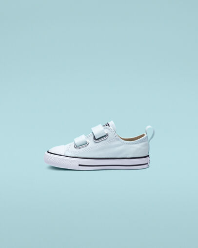 Chuck Taylor All Star Seasonal Hook and Loop Low Top Teal Tint/Natural Ivory/White