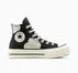 Chuck Taylor All Star Lift Platform Embroidered Satin Flowers Black/Egret/Light Dune