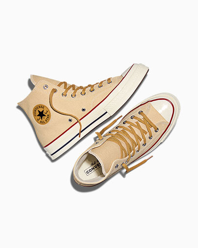 Chuck 70 Color Pop Hay Day/Honey Stick/Egret, Angled View