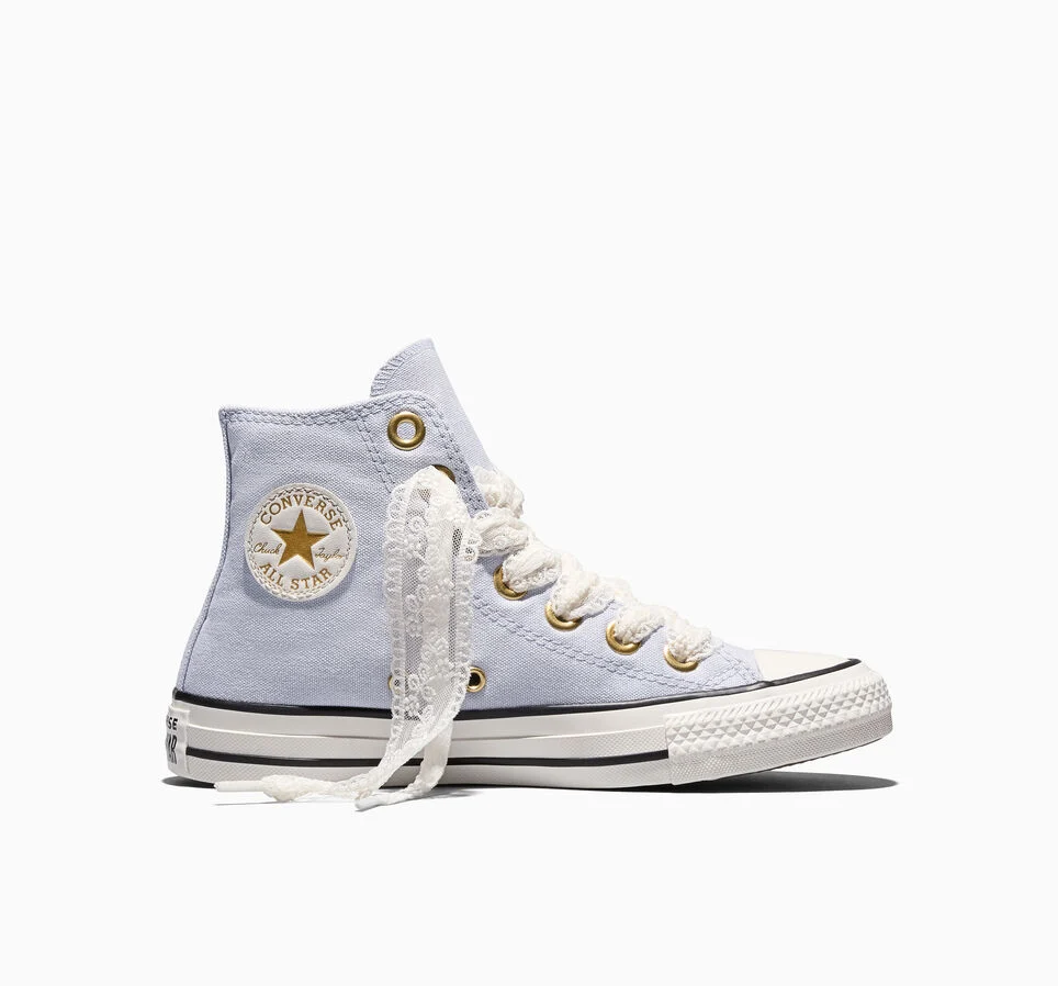 Chuck Taylor All Star Lace Almost Lavender/Gold