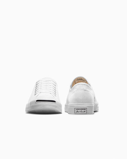 Jack Purcell Canvas Low Top White/White/Black