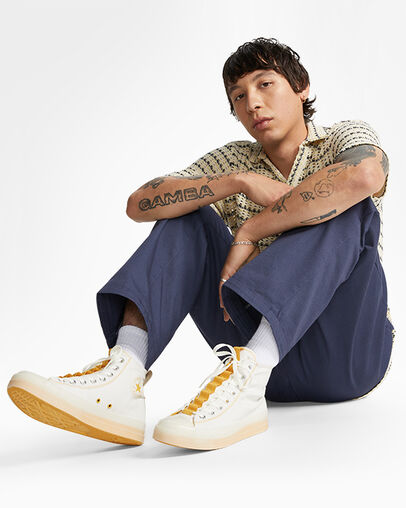 Chuck Taylor All Star CX Explore Vintage White/Thriftshop, Reflective View