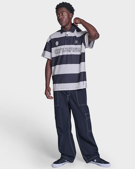 Retro Chuck Short Sleeve Polo Men's Top. Converse.com