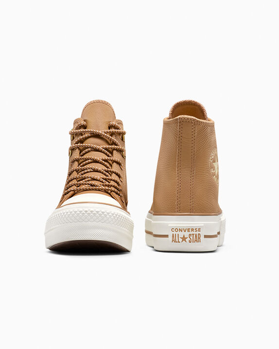 Chuck Taylor All Star Lift Platform Glam Leather Women's High Top