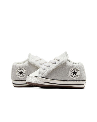 Chuck Taylor All Star Cribster Easy On Sherpa Beach Stone/White/Black, Detail Angle View