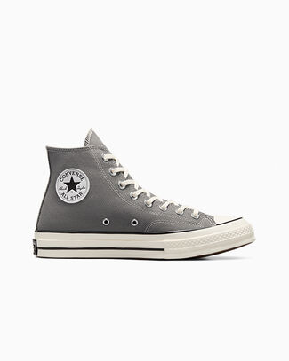 Chuck 70 Vintage Canvas Origin Story Grey/Egret/Black, Outer Side View