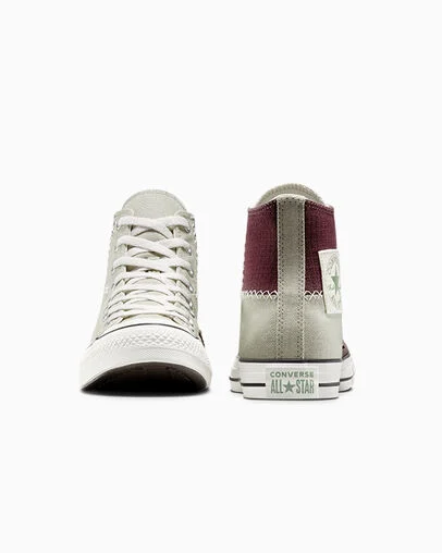 Chuck Taylor All Star Patchwork Pale Surplus/Trail Mixed, Heel View