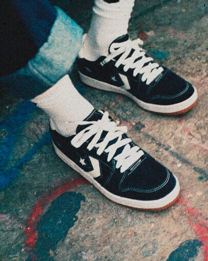 CONS AS-1 Pro Suede Black/White/Gum