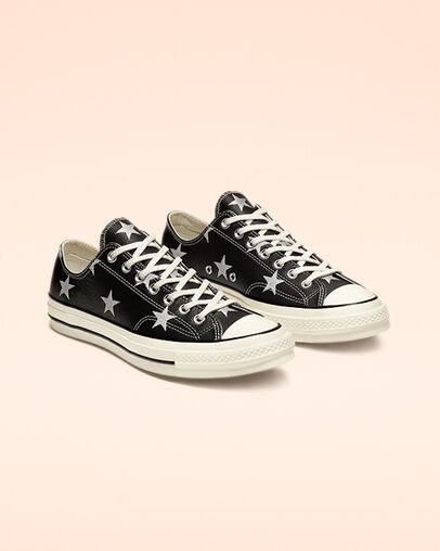Leather Archive Prints Chuck 70 Black/Egret/White