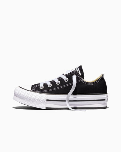 Chuck Taylor All Star EVA Lift Platform Canvas Black/White/Black, Inner Side View