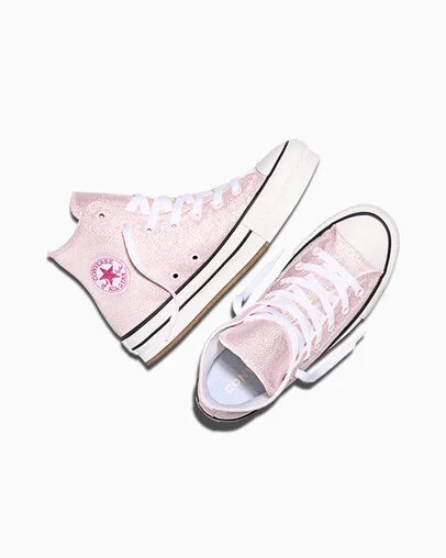 Chuck Taylor All Star Lift Platform Shine New Found Bloom/White/Black
