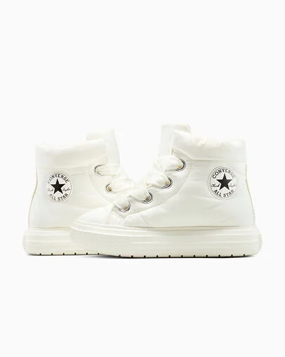 Chuck Taylor All Star Elements Boot Egret/Egret/Black, Detail Angle View