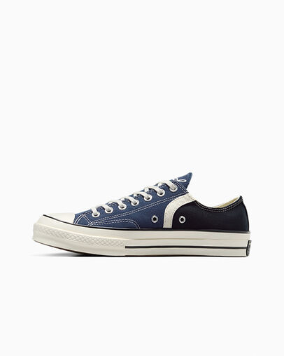 Chuck 70 Archival Stripes Navy/Black/Vintage White, Inner Side View