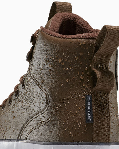 Chuck Taylor All Star Water-Repellent Hiker Boot Grounded/Totally Fudged/White