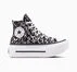 Chuck Taylor All Star Lift Double Stack Platform Leopard Black/Frozen Thistle/White