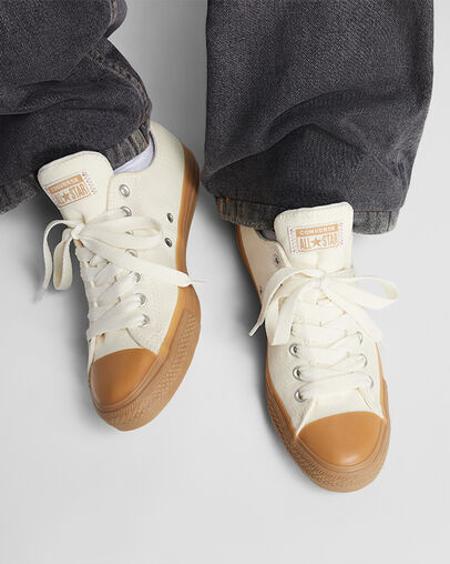 Chuck Taylor All Star Heavy Canvas Egret/Gum/Orchid Dust, Reflective View