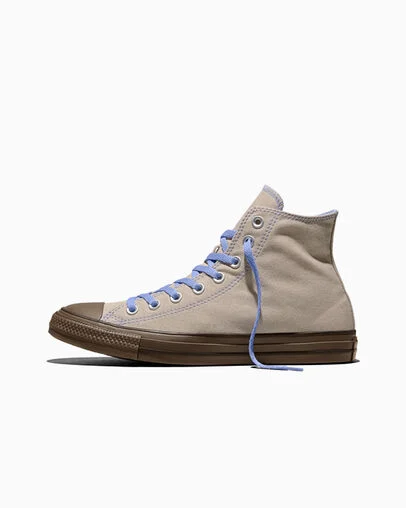 Chuck Taylor Color Pop Papyrus Brown/Brown/Very Peri Purple, Inner Side View