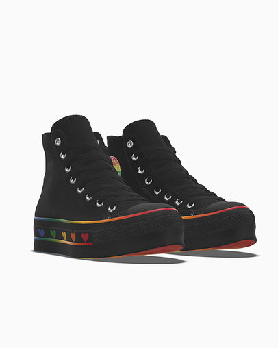 Custom Chuck Taylor All Star Lift Platform Pride By You