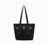 Five Star Canvas Tote Bag Black