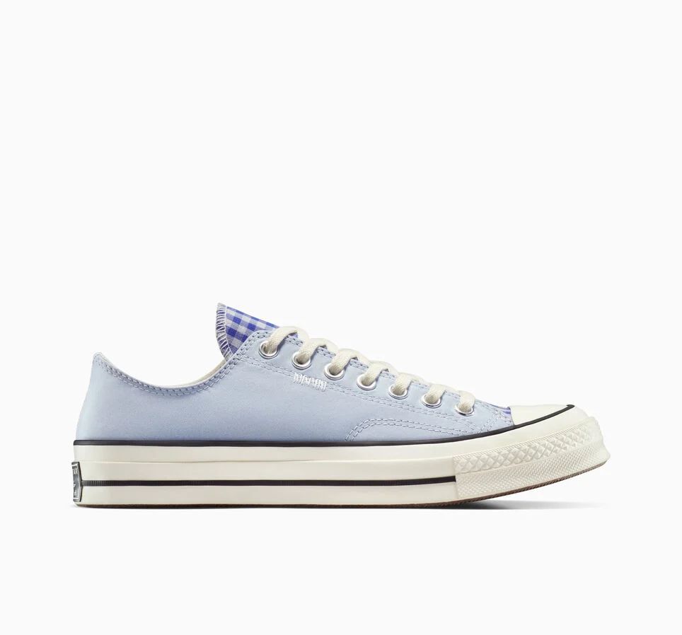 Converse Upcycle Chuck 70 Chambray & Gingham Blue/Egret/Multi