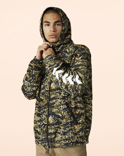 External Full-Zip Jacket Surplus Olive Tiger Camo